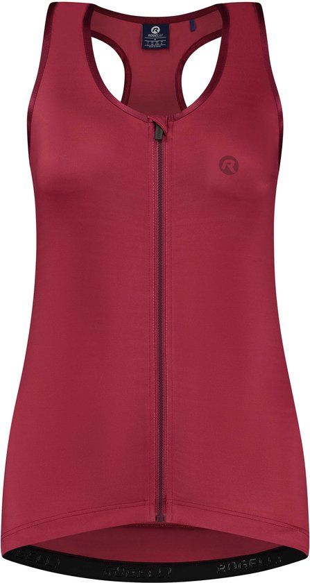 Rogelli Abbey Women's Cycling Jersey - Short Sleeves - Red - Size XL