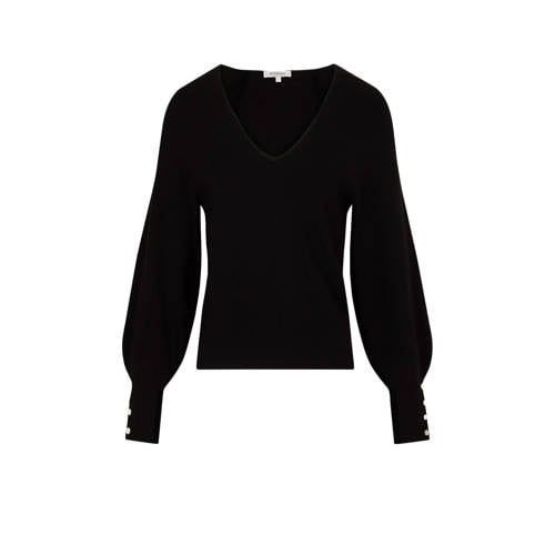 Morgan knitted sweater black