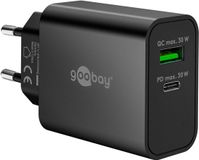Goobay 75335 oplader voor mobiele apparatuur Universeel Zwart AC Snel opladen Binnen