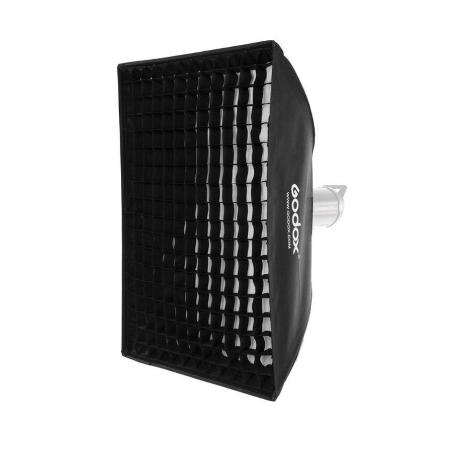 Godox Paraplu Softbox Bowens met Grid 80x120cm