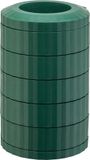 Alessi Plissé Porte-capsules de café vert
