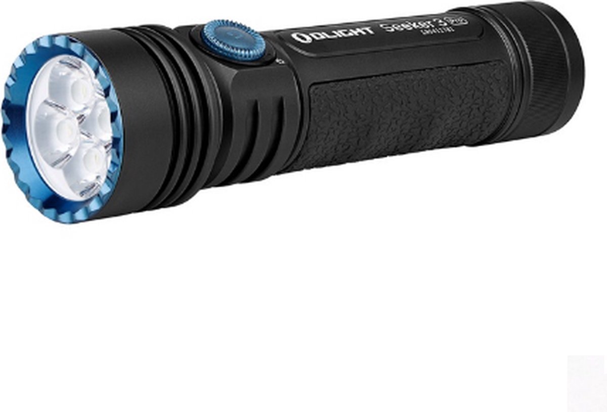 Olight Seeker 3 Pro - zaklamp - oplaadbaar - zwart - 4200 Lumen