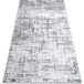 Rugsx - Tapis Mefe Moderne 8722 Lignes Vintage - Structural Deux Niveaux De Molleton Gris / Blanc Gris 160x220 cm
