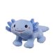 Bauer Axolotl Knuffeldier, 20 cm, vriendelijk Axolotl, extreem pluizig pluche dier, kinderen vanaf 0 jaar, blauw (12096)