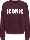 ONLY - ONLSWEAT LIFE L/S CREW O.SIZE STATE NOOS Dames Trui