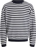 JACK & JONES - JJCOLE KNIT CREW NECK - Hommes - Pull en tricot - XXL - Blazer marine
