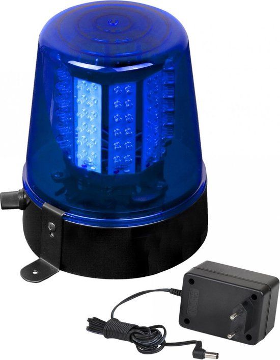 JB Systems Police Party Light Blue LED - Politie Zwaailicht - Blauw