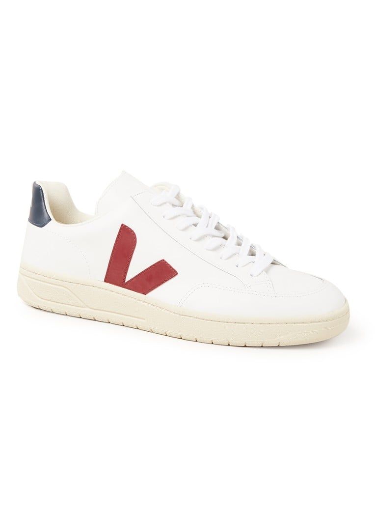 Veja V-12 Leather Sneakers
