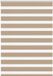 vidaXL Zebra Blind 105x150 cm Zandbruin