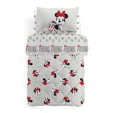 Caleffi Winterdekbed voor Frans bed, 220 x 260 cm, puur katoenen stof (Minnie Retro)