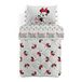 Caleffi Winterdekbed voor Frans bed, 220 x 260 cm, puur katoenen stof (Minnie Retro)