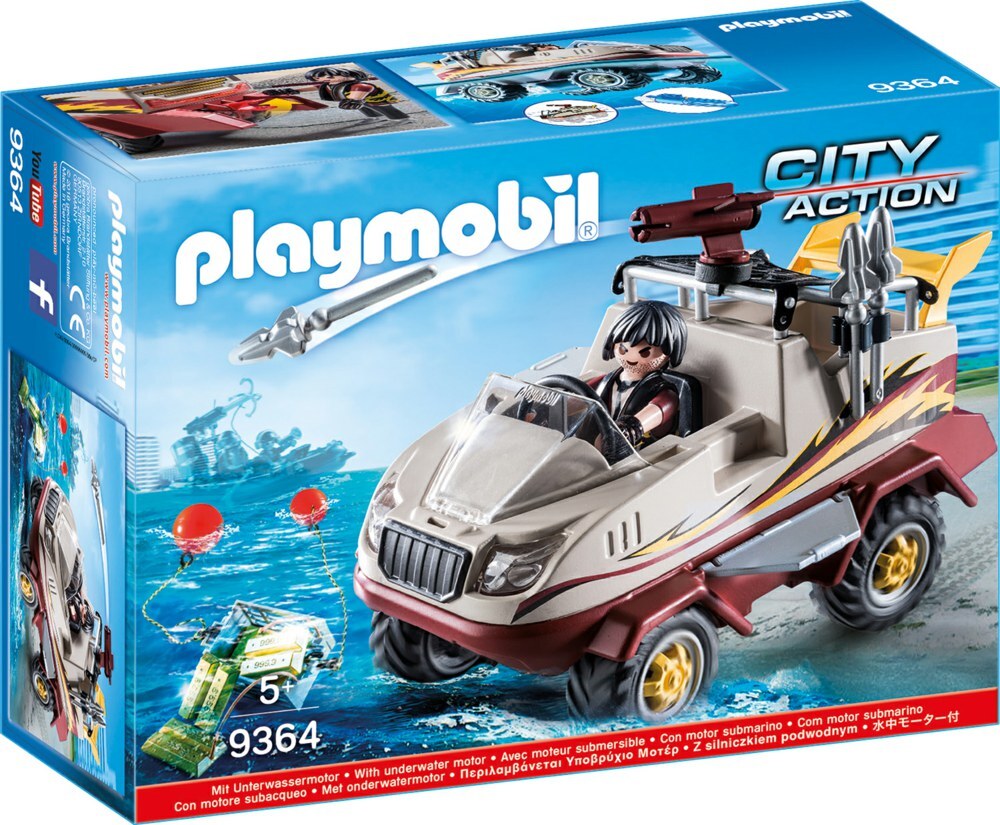 playmobil City Action Amphibious Truck