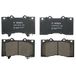 BOSCH Jeu de plaquettes de frein, frein à disque 0986494693 | Compatible avec : NISSAN PATROL VI