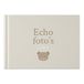 Fyllbooks - Mijn Echo Boekje - Fotoboekje, Echo Bewaarmap - Invulboek voor Echofoto's - Teddy