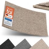Blumtal Deurmat Thora - Schoonloopmat Microvezel - Antislip 60x90 cm - Beige