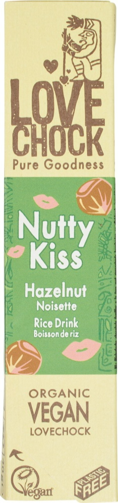 Lovechock Lovechock Nutty Kiss Vegan Hazelnoot Chocolade