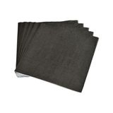 Homéa, Set van 20 papieren servetten, 3-laags, 33 x 33 cm, vitamine zwart