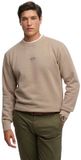 Superdry Micro Logo Crew Sweatshirt Beige 2XL Man