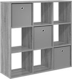vidaXL Dressoir Grijs Sonoma 102 x 31 x 99,5 cm