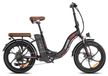 StarTech F20 Pro Opvouwbare elektrische fiets - 20 Ah - 36 V - Uitneembare lithiumaccu - 50,8 cm banden - Bereik van meer dan 60 km - Zwart