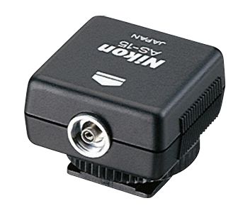 Nikon AS-15 - Camera accessoire - Zwart