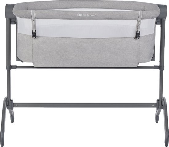 Kinderkraft Co Sleeper - Aanschuifwieg - Bea - Grijs