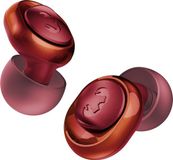Fresh 'n Rebel Pearls Radiant Festival Oordopjes - Gecertificeerde Oordoppen voor Concerten - Aanpasbaar Filter 18dB/23dB - Vindbare LED case (Find My) - Geluiddempende Earplugs - 3 Maten S/M/L - Amber Tide