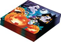 Fiestas Guirca Halloween Servetten Spook/Pompoen 33 x 33 cm (12 stuks)