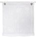 HOME WOHNIDEEN Roman schaduw Rory, semi-transparante uitbrander, incl. oogjes en haken, kleur: wit, afmeting: 130 x 60 cm, aantal: 1x