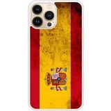Apple iPhone 13 Drapeau espagne Verstevigd hoesje met sublimatie bedrukking