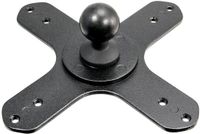 iBolt VESA 75 / VESA 100 to 25mm Ball Mount Bracket Adapter