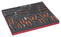 Bahco Foaminlay Fit&Go 3/3 met doppen en toebehoren 1/4" | tangen en schroevendraaiers - 40-delig - FF1A136