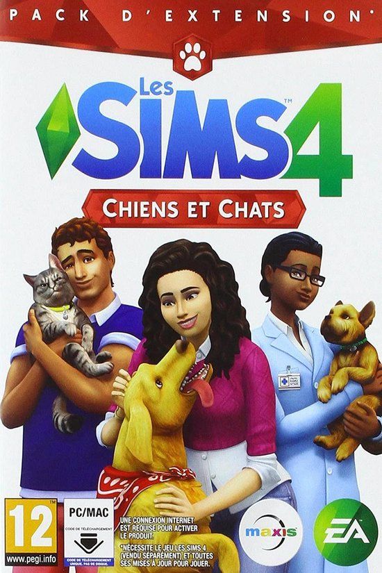 Electronic Arts Les Sims 4: Chiens et Chats - Add-on - PC/Mac