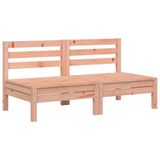 VidaXL Banc de jardin en bois avec dossier et accoudoir