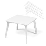Ette Tete Tulla Table - White - Children's Table - 2 Heights