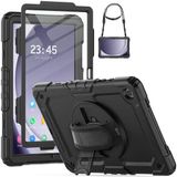 Selected by GSMpunt.nl Samsung Galaxy Tab A9 Plus Hoes met Screen Protector en Handriem Zwart