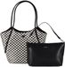 GUESS shopper schoudertas Tessi 2 in 1 Tote Black Multi zwart