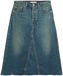 Levi's Hr A Line Decon Skirt Hinged Heart Maat: W26 | Midi Rokken Outlet | Dames | Blauw