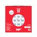 MP Wandkalender 2026, maandoverzicht, januariweergave, december (12 maanden), jaarplanner 2026, neutrale maandplanner, 30 x 30 cm