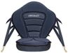 Abstract Sport Siège de kayak surélevé Ultra - Mousse de 8 cm - Soutien dorsal - Noir