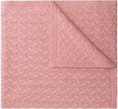 Prénatal Ledikantdeken Kabel - Roze - 100 x 150 cm