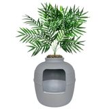 Good Pet Stuff Verborgen kattenbakbehuizing met kunstplant
