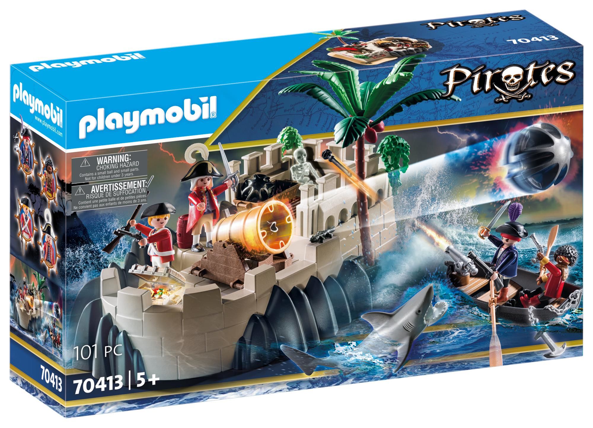 PLAYMOBIL Pirates Vesting van de soldaten - 70413 - Speelgoedset - 5+ jaar