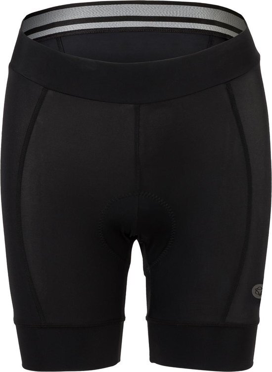 AGU Shorty Fietsbroek met Zeem II Essential Dames - Zwart - M - Zonder Bretels