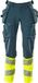 Mascot Accelerate Safe Broek met spijkerzakken 19131-711 - donkerpetrol/hi-vis geel - C60
