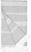 The One Towelling Hamamdoek - 100 x 180 cm - Handdoek - 60% Gerecycled Katoen & 40% Gerecycled Polyester - Asgrijs