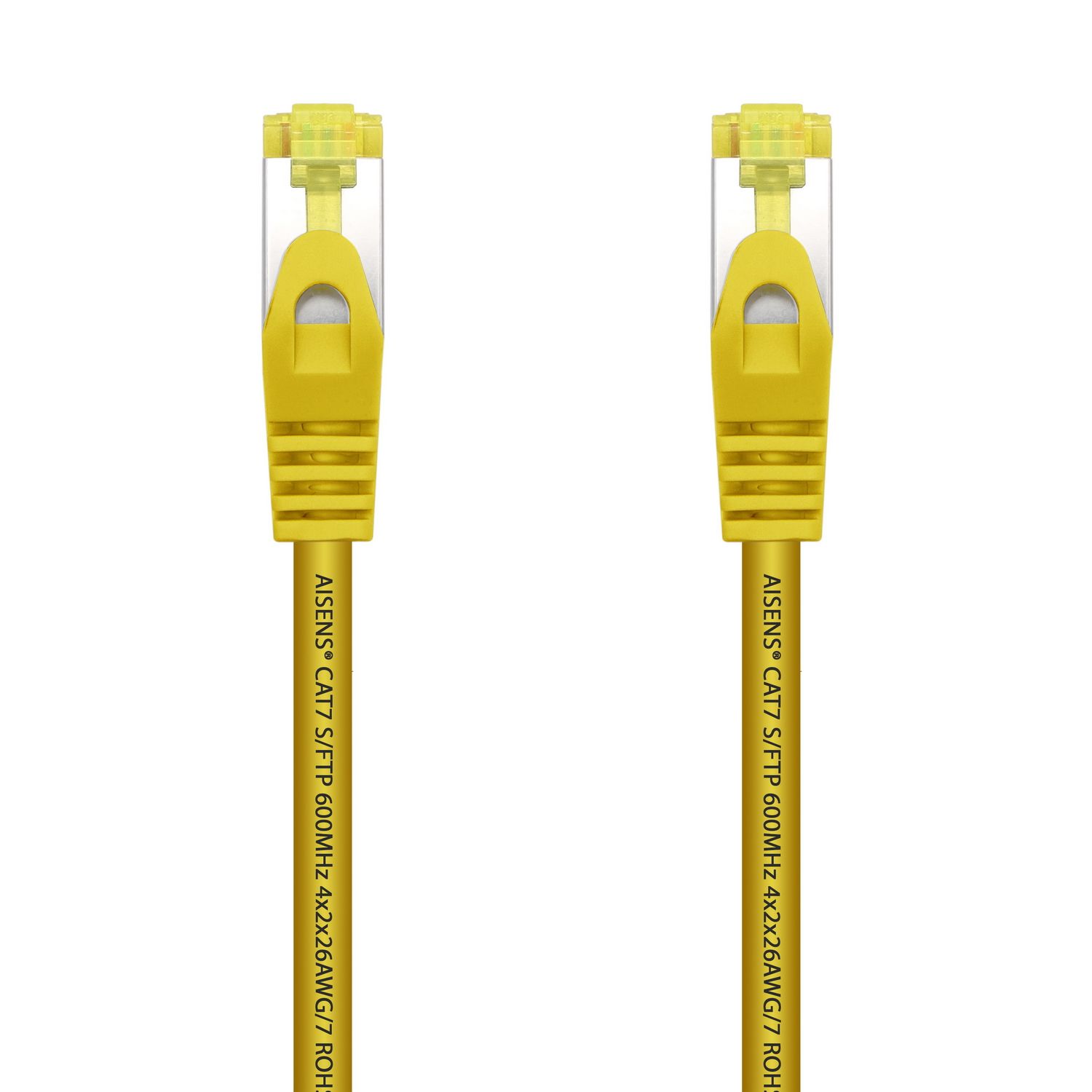 AISENS A146-0475 Netwerkkabel Geel 2 m Cat7 S/FTP (S-STP) RJ-45