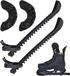 Protège-glace - 2 pièces - Réglable - Protège-glace élastiques - Hockey sur glace - Accessoires pour enfants