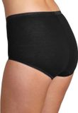 Sloggi Women 24/7 Cotton Maxi (3-pack) - dames slip - zwart