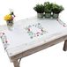 Trimits Borduurset - Tafelloper - Inclusief bedrukte stof, draad, naald en handleiding, 40 x 100 cm, paddenstoelen